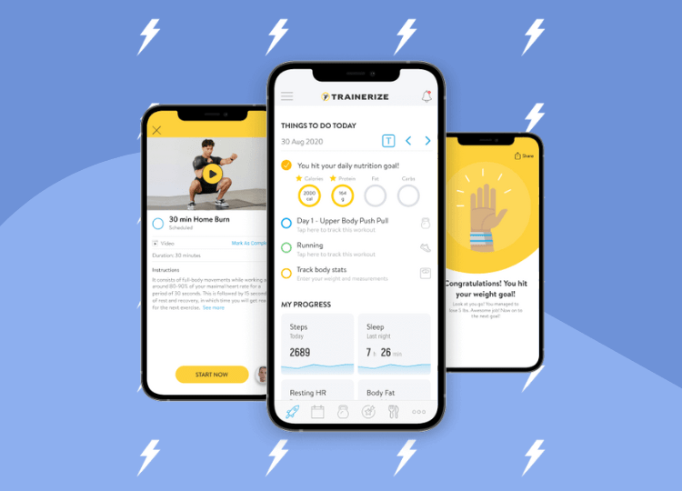 Trainerize Dashboard Overview